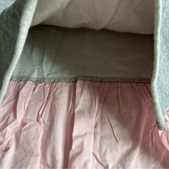 Tea Collection | Knit/Woven Combo Pullover | Size 12 - Picture 4 of 9